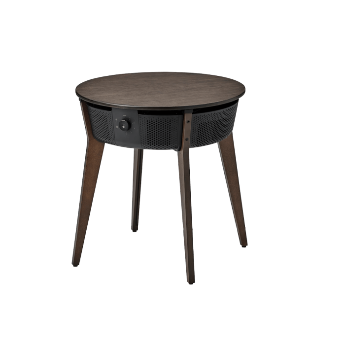 Table with air purifier