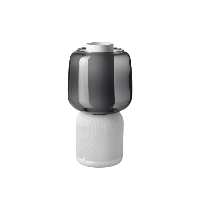Sonos speaker lamp, glass shade